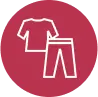 Ícone roupas